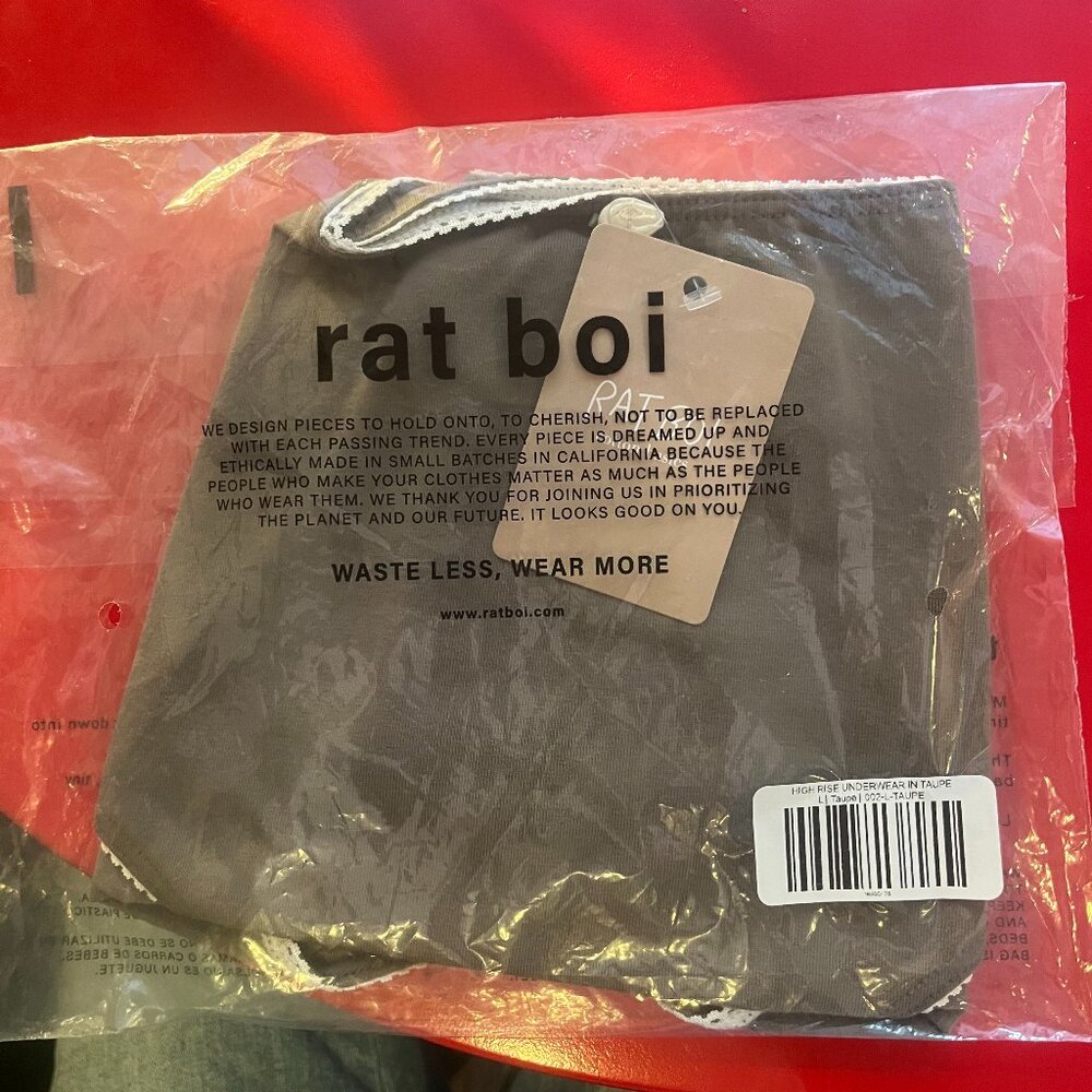 Rat Boi high rise underwear